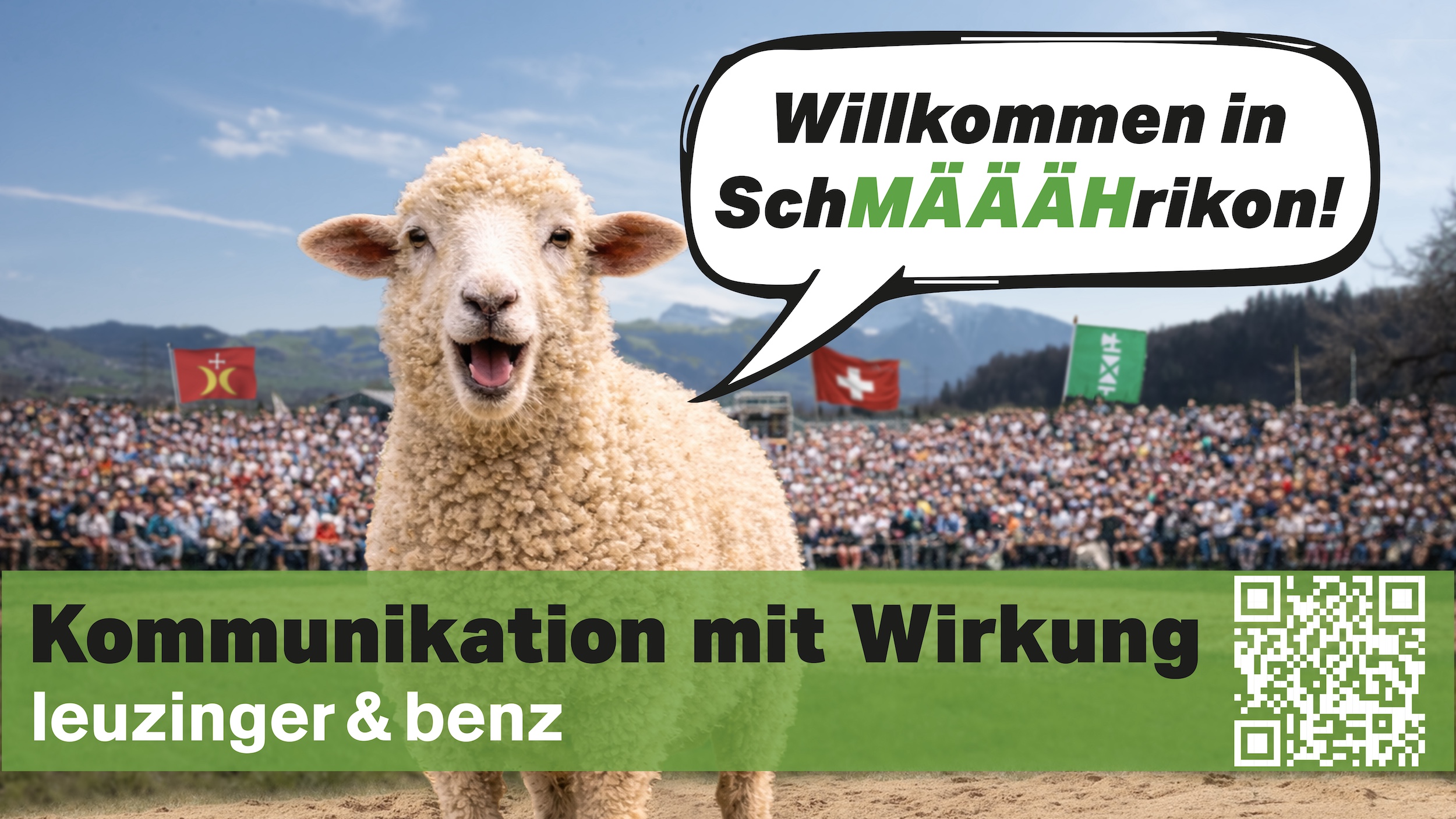 Eigenwerbung LB Screen Schaf